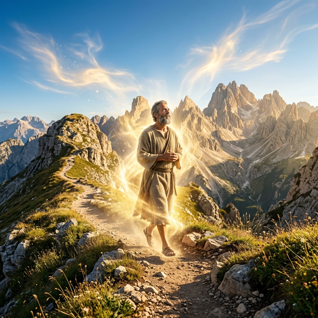 Enoch Walks with God artwork